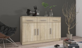Komoda SIRA 3D dąb sonoma